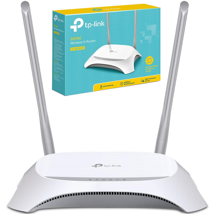 TP Link 3G 4G Wireless N Router TL-MR3420 