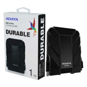 Disco Duro Externo ADATA HD710 PRO, 1 TB, USB 3.2 Gen 1, 2.5 pulgadas, Negro
