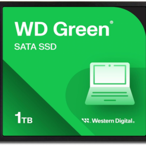 SSD WD GREEN, 1TB, 2.5", 400 MB/s Escritura, 500 MB/s Lectura, SATA III