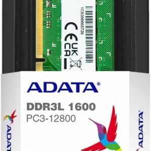 Memoria RAM ADATA PREMIER, 8 GB, DDR3L, 1600 MHz, 240-pin DIMM, PC de Escritorio