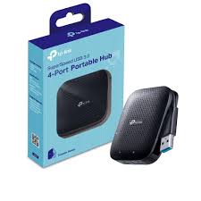 Conector Hub USB 3.0 Tp-Link UH400 de 4 puertos, no requiere alimentación.