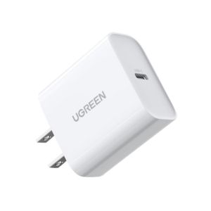 Cargador USB-C de 20W | 1 USB-C de Carga Rápida | QC4.0+ | PD3.0 | PPS | BC1.2| Carga Inteligente | Chip PWM | Múltiple Protección | Mayor Eficiencia Energética