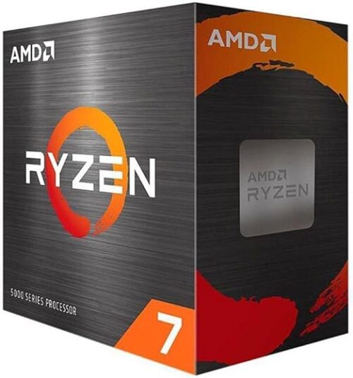 AMD RYZEN 7 5700G, 8 núcleos, socket AM4, Incluye ventilador, Con gráficos incluidos
