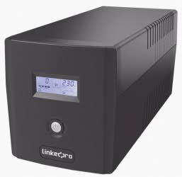 UPS 1200VA/720W Pantalla LCD / Línea Interactiva 120Vca / 6 tomas 5-15R (4 Respaldadas) / Regulación de Voltaje / Protección RJ45 modelo LP1200LCD