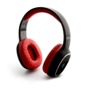 Audífonos Tipo Diadema Inalámbricos Getttech GH-4640A, Bluetooth, Color Rojo.
