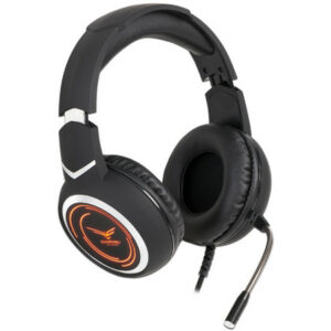 Audífonos Gamer tipo diadema Naceb RGB NA-0311 con micrófono, Respuesta de frecuencia 20Hz-20000Hz, 3.5mm. Color Negro.