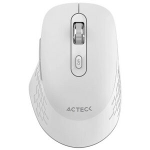 Mouse Acteck Optimize Flow MI480 Mouse Optico Inalámbrico, Conexión Dongle 2.4MHz, Rango de Conexión 10m, 5 Botones + Scroll