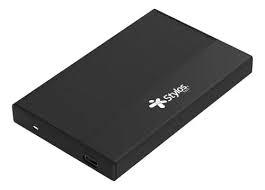 Gabinete Enclosure Stylos STEN251B para Disco Duro y SSD de 2.5", Interfaz USB Tipo C, Soporta Protocolo de Transporte UASP, Color Negro.