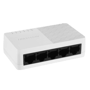 Switch Gigabit / No Administrable de Escritorio con 5 puertos 10 / 100 / 1000 Mbps / Diseño Compacto y Estético