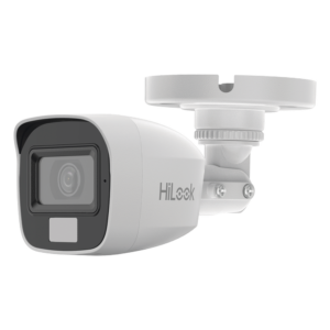 [Dual Light + ColorVu] Bala TURBOHD 2 megapixel / 20 mts IR + 20 mts luz blanca / Lente 2.8 (100° de Visión) / Exterior IP66 / Audio por Coaxitron / TVI-AHD-CVI-CVBS / Metal / Smart-Hybrid light