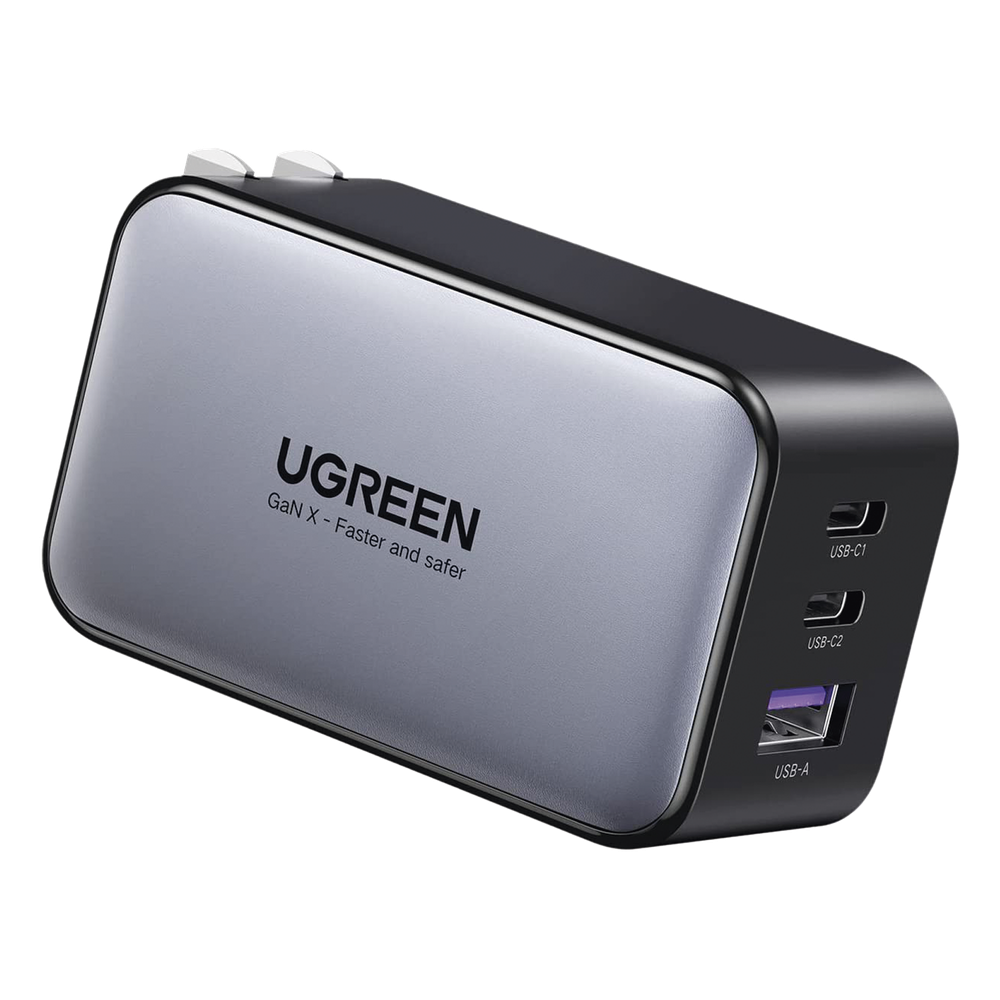 Cargador de 65W serie Nexode | 3 Puertos de Carga Rápida | 2 USB-C | 1 USB-A | Tecnología GaN II | Power Delivery 3.0 | Quick Charge 4.0 | Chip Confiable y Carga Inteligente | Optimiza la Experiencia de Carga | Carcasa Ignifuga