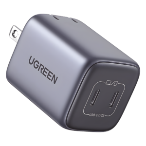 Cargador de 45W serie Nexode Mini | 2 Puertos USB-C de Carga Rápida | Tecnología GaN II | Power Delivery 3.0 | Quick Charge 4.0 | Chip Confiable y Carga Inteligente | Optimiza la Experiencia de Carga | Tecnología Thermal Guard
