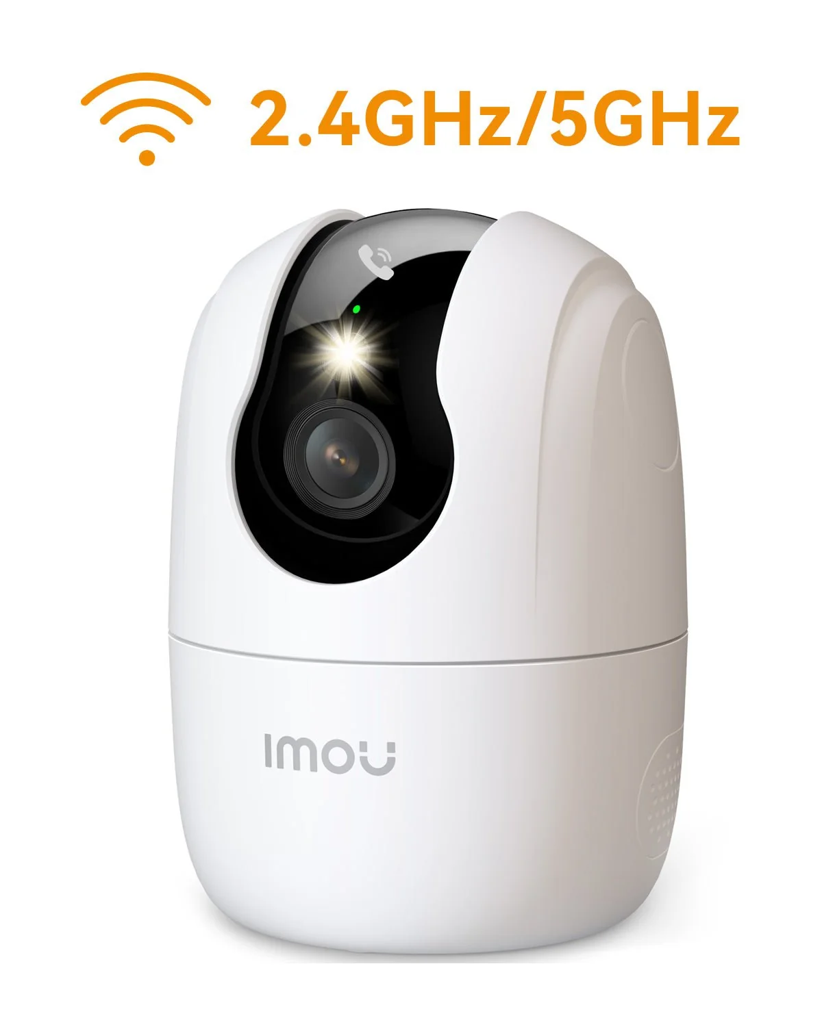 Imou Cámara de Seguridad Interior Ranger 2C Pro 3MP 2K, WiFi 2.4G/5GHz
