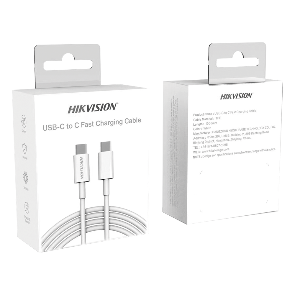 Cable USB-C a USB-C / 1 Metro (3.28 Pies) / Ideal para Celulares Android / Carga Rápida 3 Amp / Carga y Sincronización de Datos / 480 Mbps / 60 Watts - Image 2