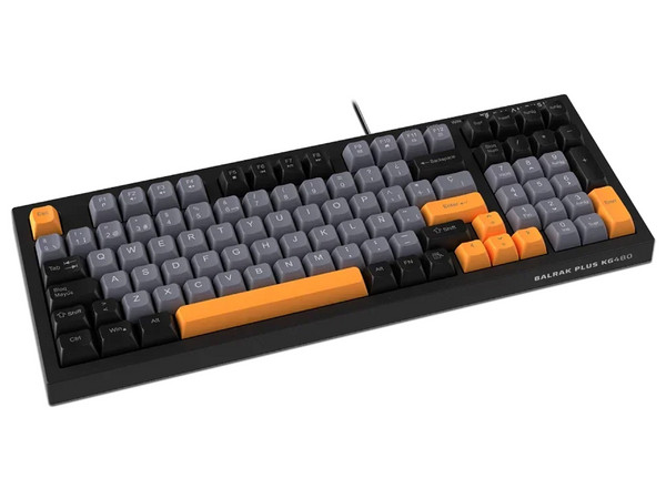 Teclado Gamer Balam Rush Balrak Plus KG480, Retroiluminación RGB, 19 Teclas Anti-ghosting, USB. Color Negro. (Versión en Español). - Imagen 3