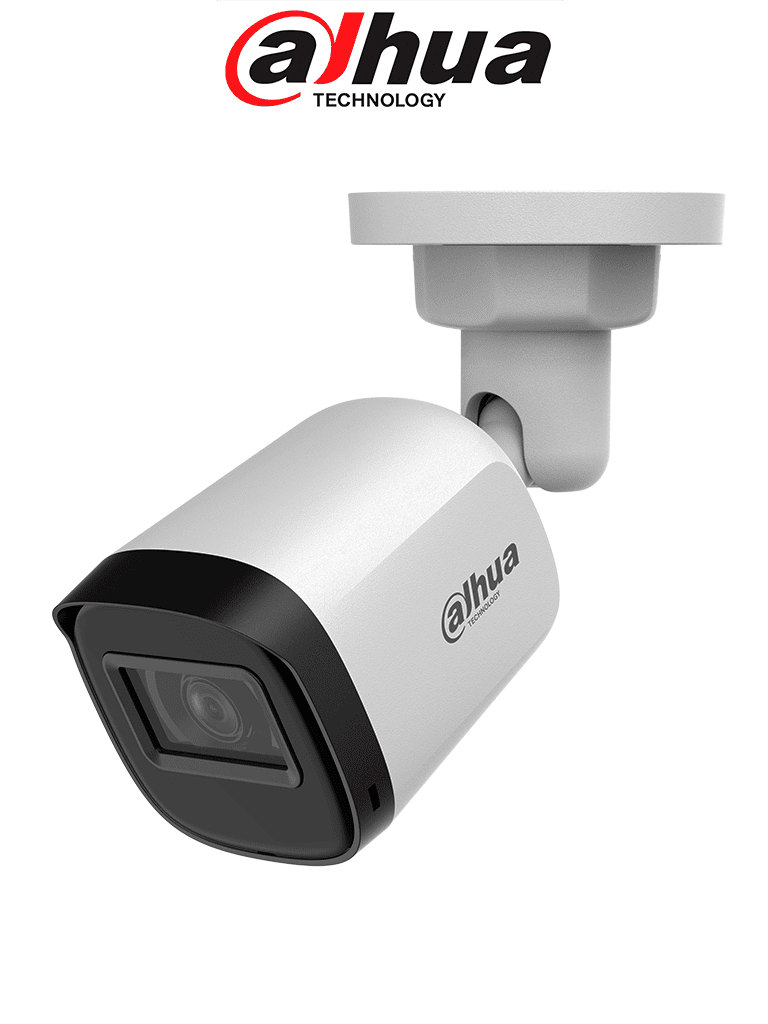DAHUA HAC-B1A21N-U-28 - Camara Bullet de 2 Megapixeles/ Lente de 2.8 mm/ 30 Metros de IR/ 100 Grados de Apertura/ IP67/ Soporta: CVI/TVI/AHD y CVBS/ #CooperU #CC