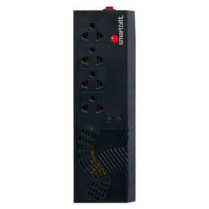 Regulador SMARTBITT SBAVR1200S, 4, Negro, 1200 VA, 600 W