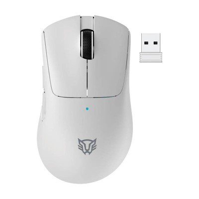 Mouse Óptico Inalámbrico Balam Rush Drift Perform MG5, 12000dpi, Receptor USB. Color BLANCO