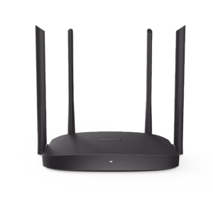 Router Inalámbrico WISP Gigabit / Hasta 1200 Mbps / Doble Banda AC (2.4 GHz y 5 GHz) / 3 Puertos LAN 10/100/1000 Mbps + 1 Puerto WAN 10/100/1000 Mbps / 4 Antenas Externas Omnidireccional de 5 dBi / Interior